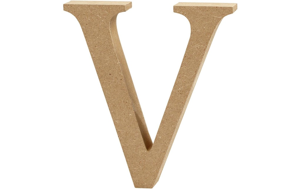 Creativ Company Lettre en bois V 1 pièce