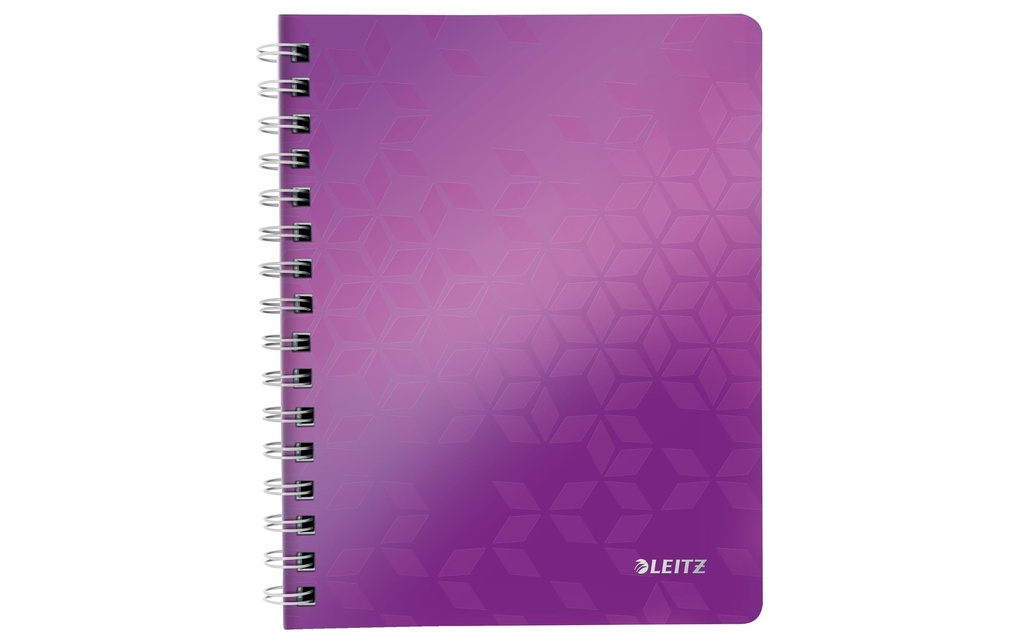 LEITZ Bloc collège WOW A5 quadr.viol (160 pces)