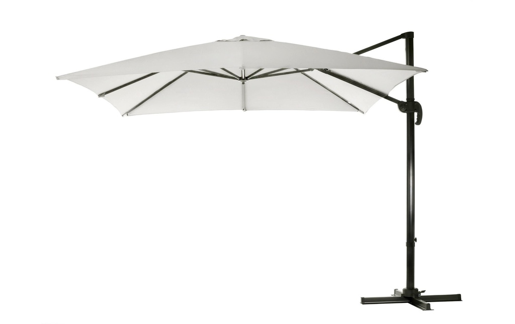 COCON Parasol TR-031, 300 x 300 cm, suspendu, Naturel