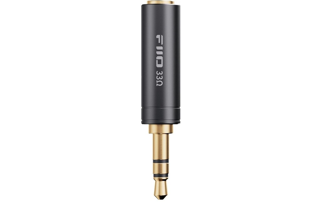 FiiO IMP-3.5S 33 Ωs 3,5 mm femelle/femelle Noir