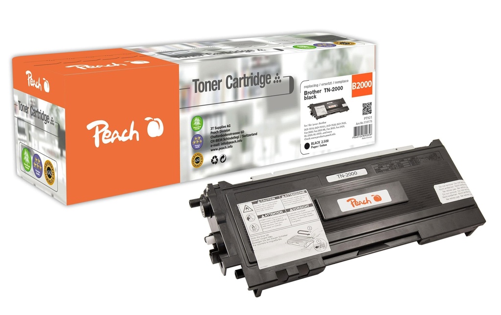 Peach Toner Brother HL-2030 noir