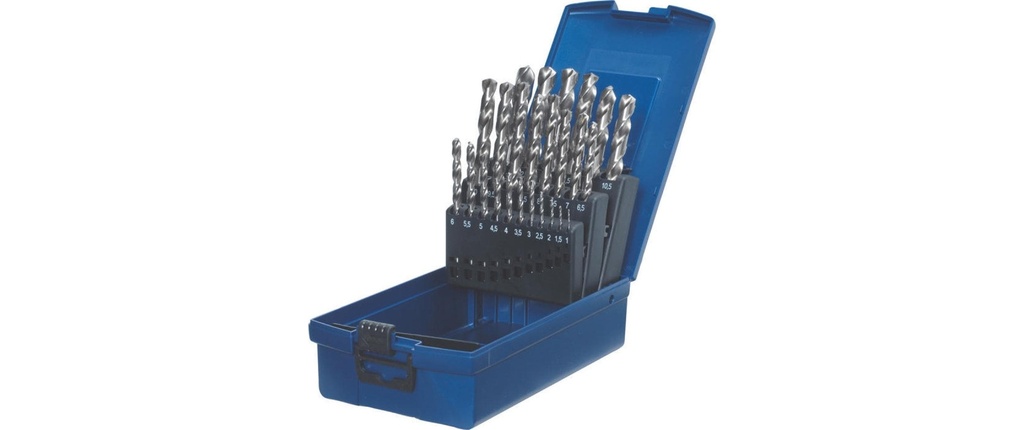kwb Kits de forets Silver Star HSS 1-13 mm 25 pièces
