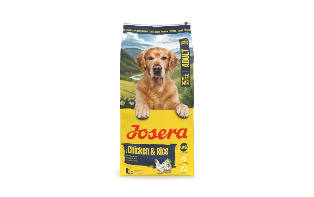 Josera Alimentation sèche Adult Chicken et Rice Maxi 12.5 kg
