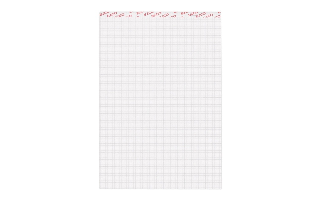 ELCO Bloc-notes A4 70 g/m² ,4 mm quadrillé, 5 pièces