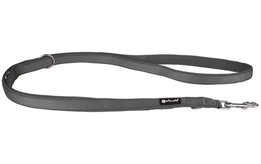 petlando Laisse de chien Mesh, 2.3 m, anthracite
