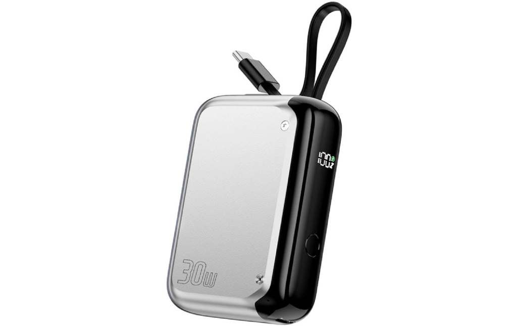 4smarts Chargeurs portatifs Pocket 10000 mAh, argent