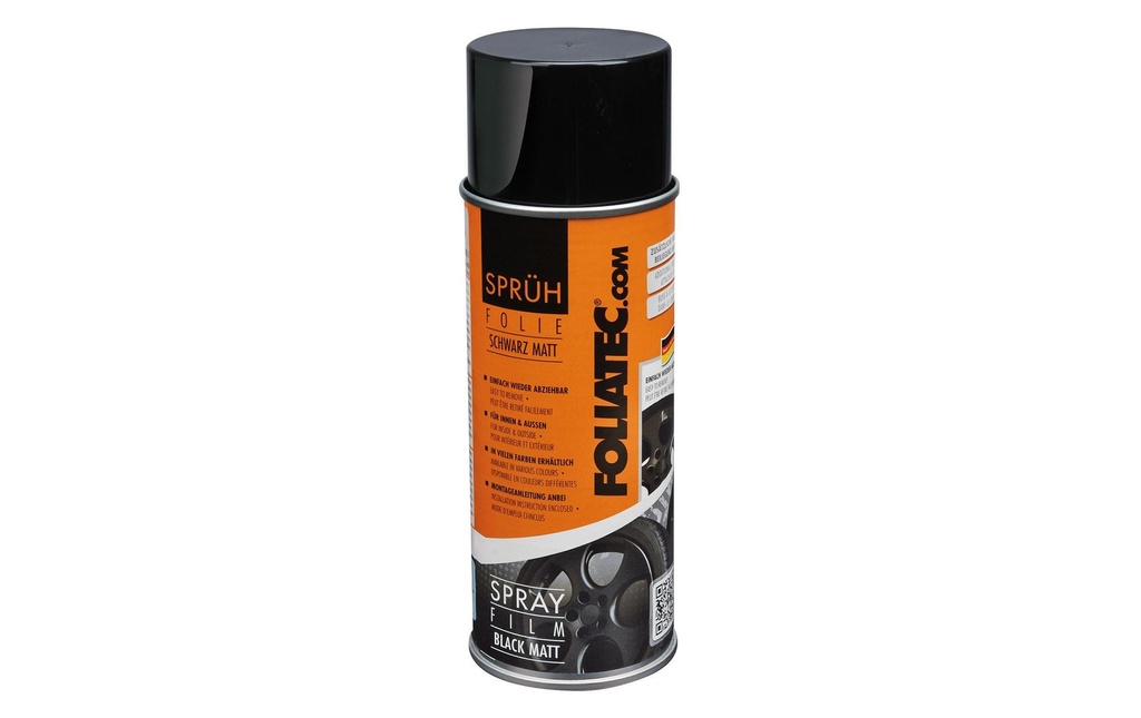 Foliatec Film de pulvérisation mat Noir