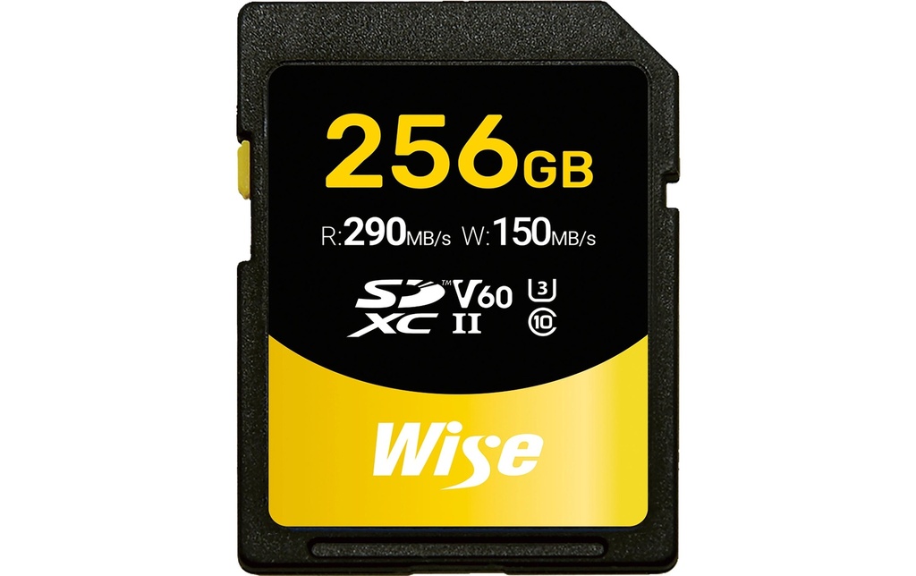 Wise Carte SDXC UHS-II V60 256 GB