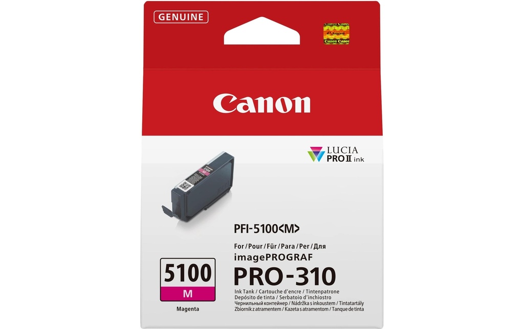 Canon Encre PFI-5100M Magenta