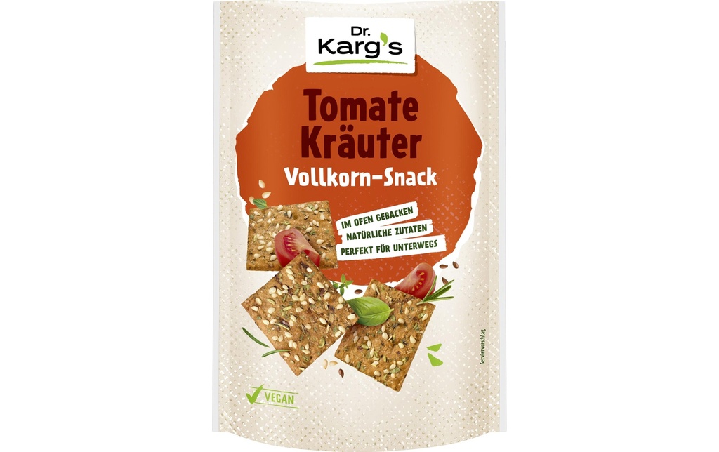 Dr. Karg's Snack à grain entier tomate herbes 110 g