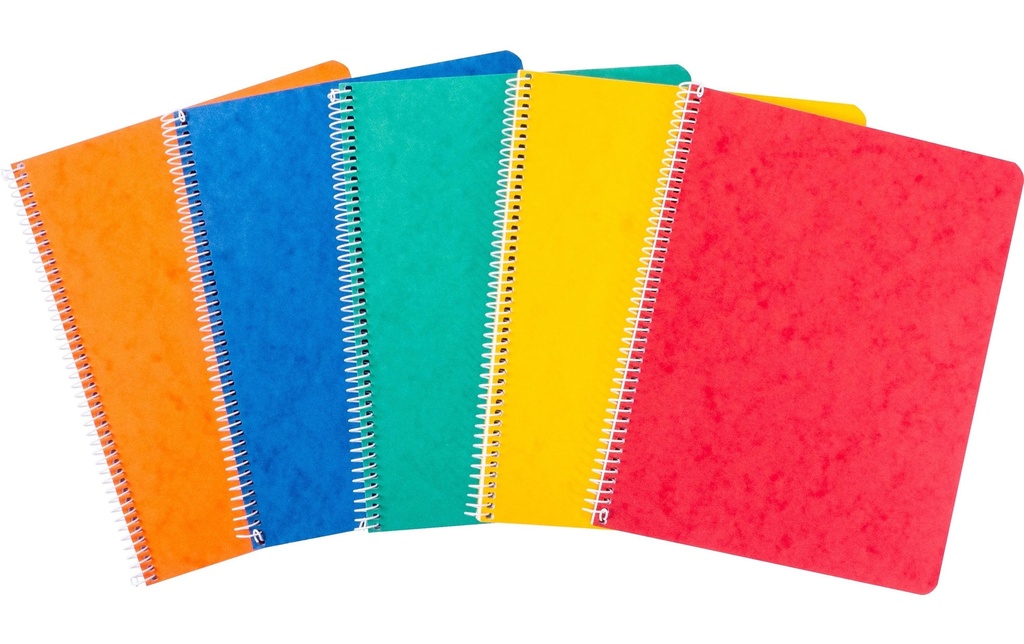 novooo. Bloc-notes E5, quadrillé 5 mm 70g assorti