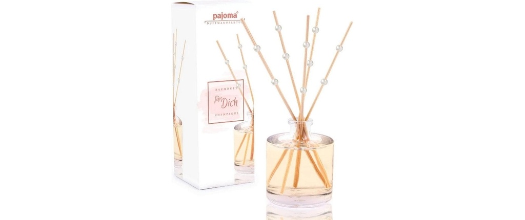 Pajoma Bâtonnets parfumés «Pour toi» 100 ml de champagne