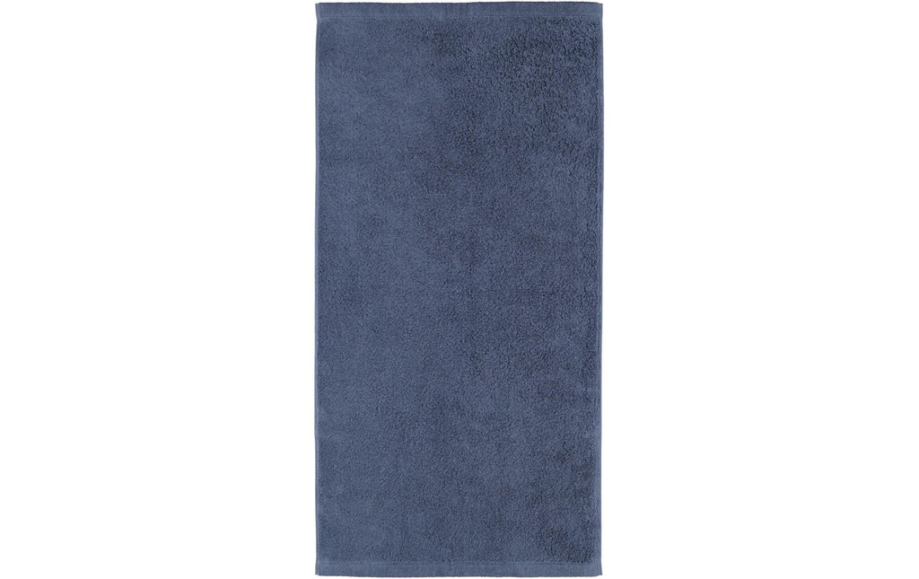 Cawö Serviette Lifestyle Uni 50 x 100 cm, Bleu foncé