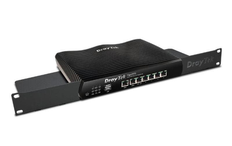 DrayTek Support 19 Rackmount Plate Lite pour Vigor Series