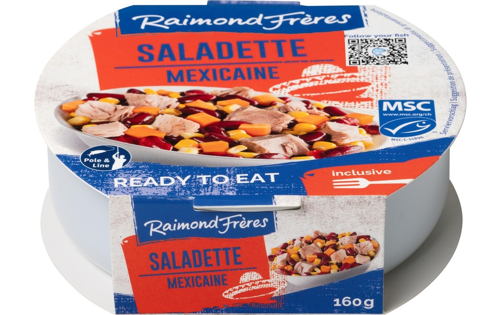 Raimond Frères Salade de thon Saladette-Mexicaine 160 g