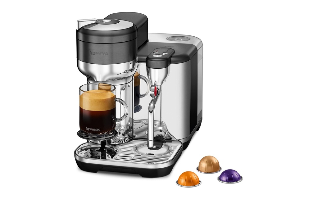 Sage Machine à café Nespresso Vertuo Creatista Acier noir