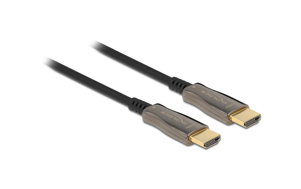 Delock Câble optique actif HDMI 8K 60 Hz HDMI - HDMI, 15 m