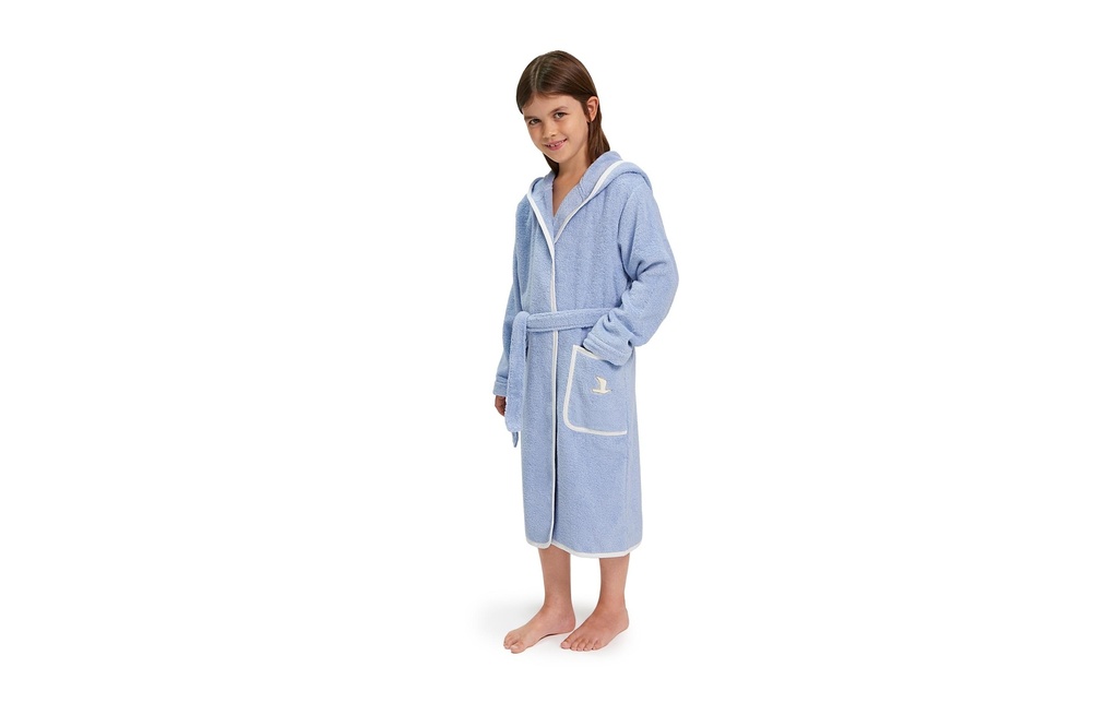 Möve Peignoir de bain pour enfants Soft Hug Taille 116, Aqua