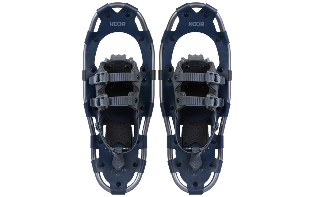 KOOR Raquette à neige Lumi Flex S/M bleu foncé