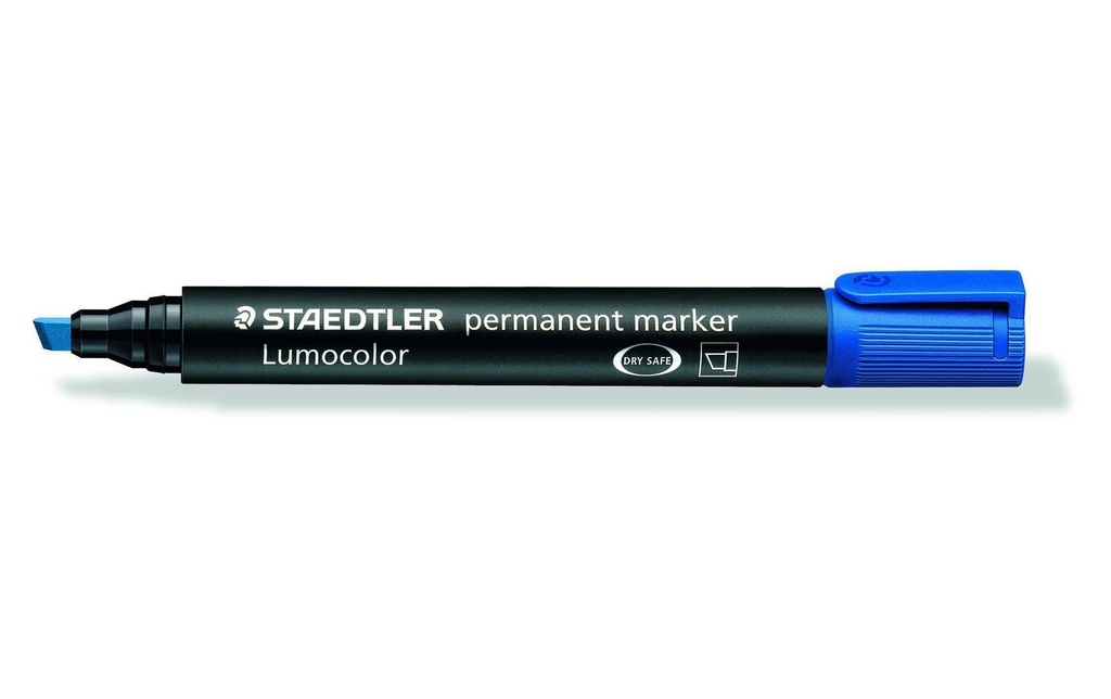Staedtler Marqueur indélébile Lumocolor 350 Bleu, permanent