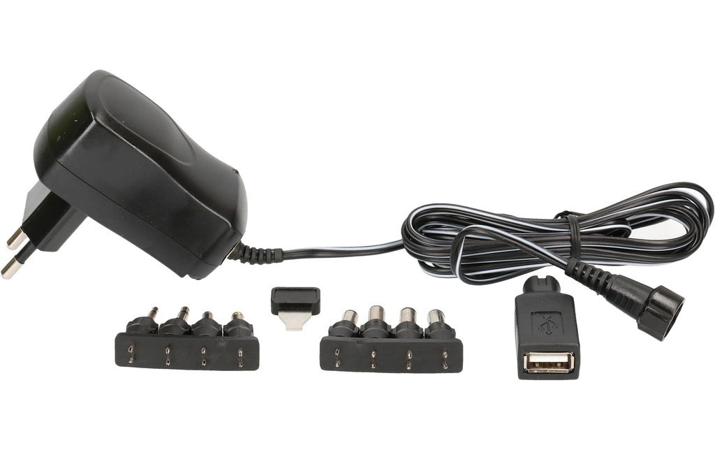 Max Hauri Bloc réseau Universal 10 W, 3 - 12 V, 600 mA