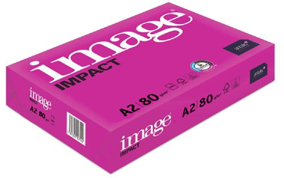 Antalis Papier pour photocopie impact sur l'image A2 Blanc haut 80 g/m², 500 feuilles