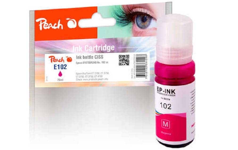 Peach Encre Epson 102 (C13T03R340) Magenta