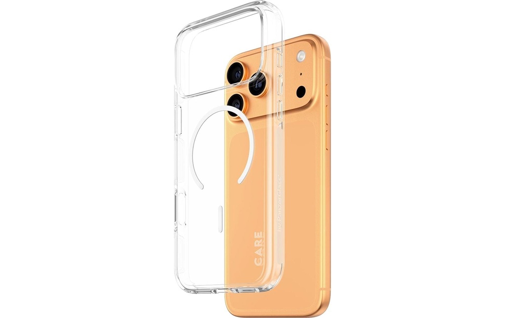 CARE Flagship Case Urban Combat iPhone 17 Pro Max Transp./White