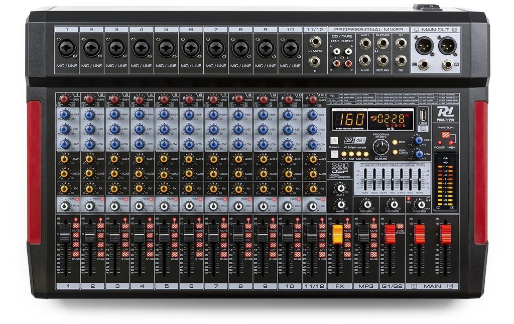 Power Dynamics Table de mixage PDM-T1204