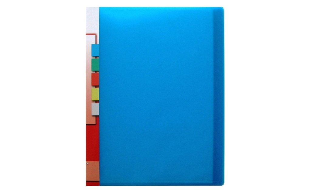 KOLMA Livre prés.Easy A4 20po.bleu