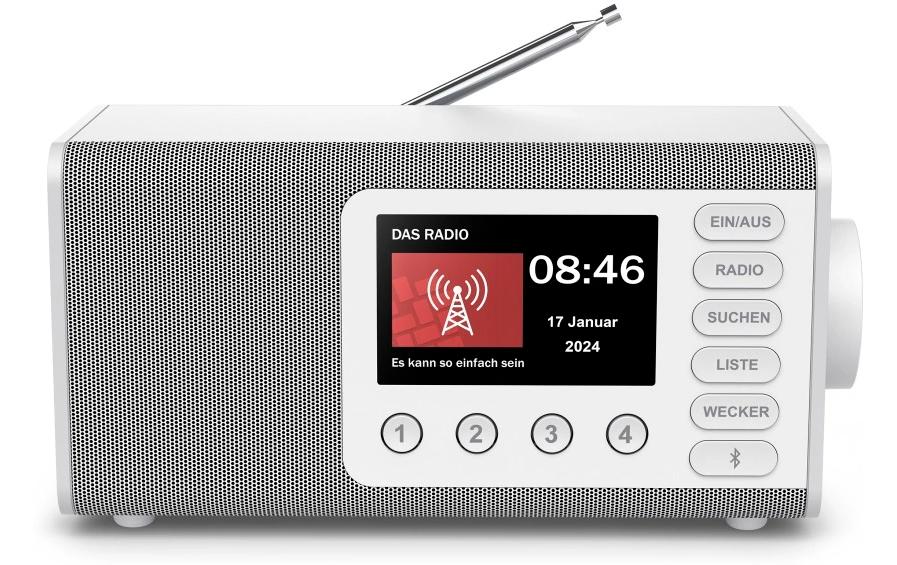 Hama Radio numérique DR1001 Blanc