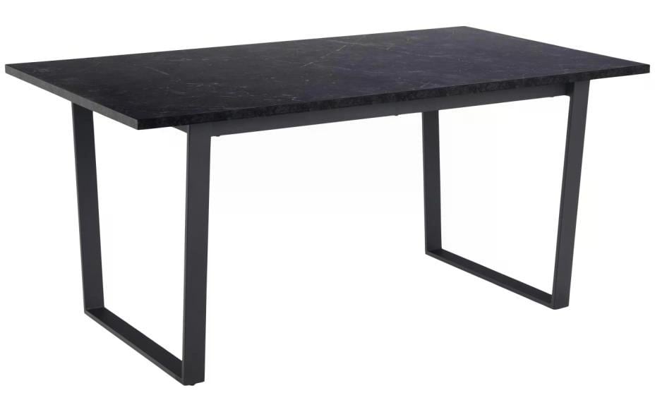 AC Design Table Amble 60 x 90 x 74 cm, Noir