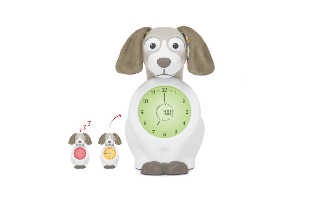 ZaZu Réveil Davy, le chien dresseur pour le sommeil taupe