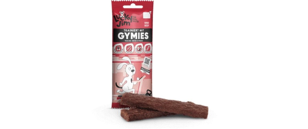 Lucky Jim Friandise Bœuf Gymies 75 g