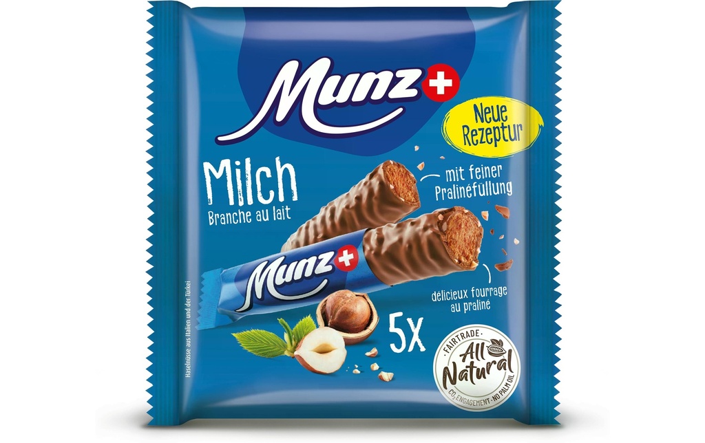 Munz Chocolat Prügeli Lait 5 x 23 g