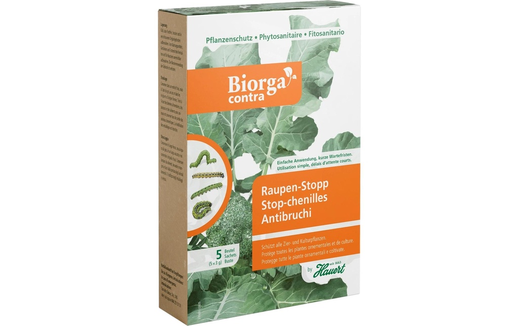 Hauert Insecticide Biorga Contra Anti-chenilles 15 g