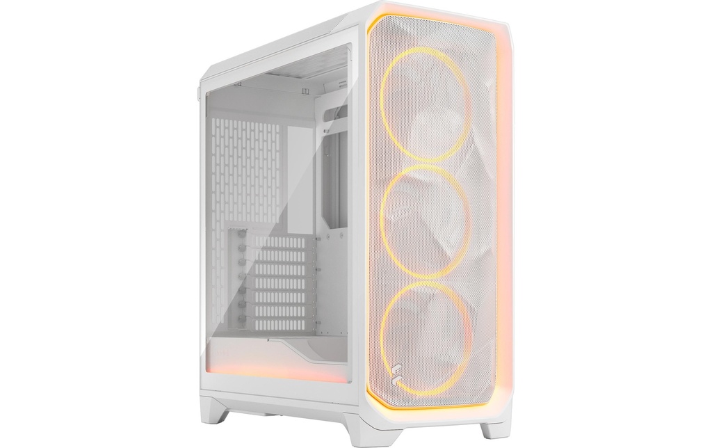 Fractal Design Boîtier d’ordinateur Meshify 3 Ambience Pro RGB White