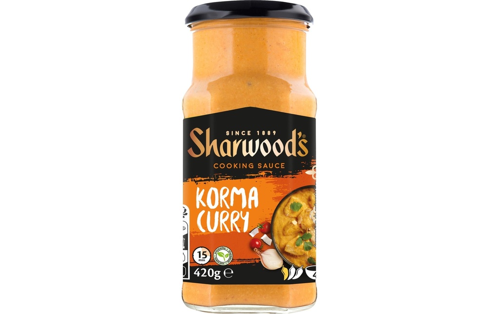 Sharwood's Sauce au curry Korma 420 g
