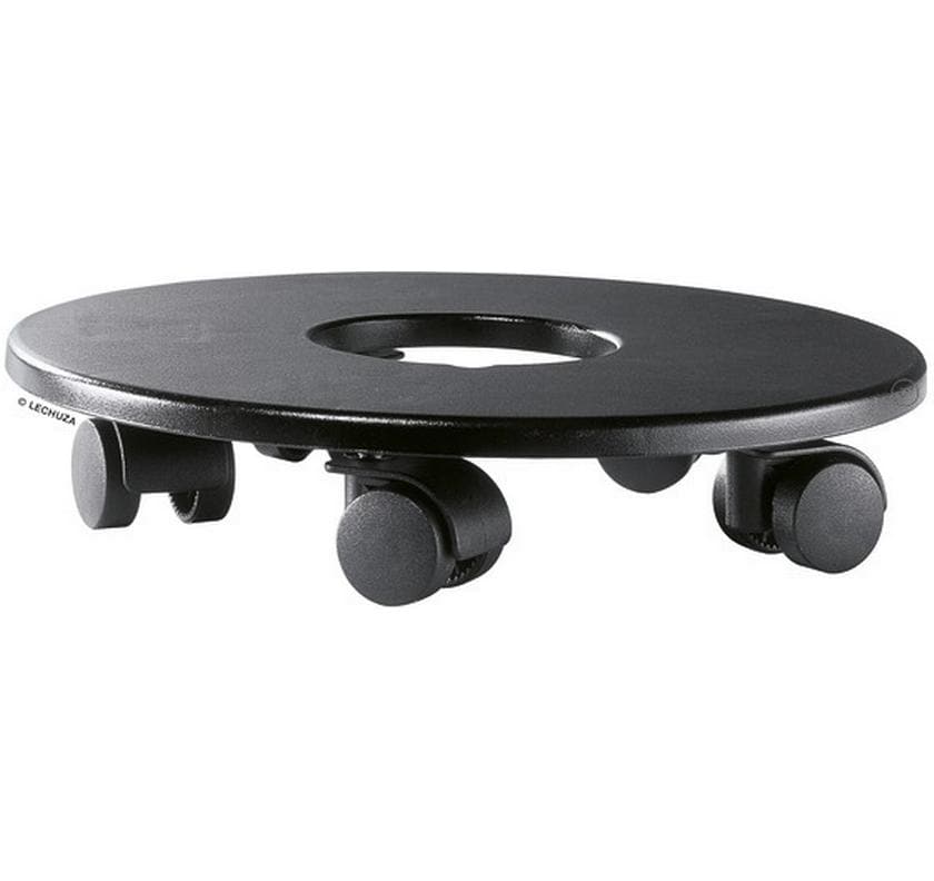 Lechuza Dessous de plat à roulettes taille 43 Noir