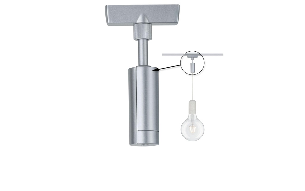 Paulmann Adaptateur universel URail pour suspension, Chrome