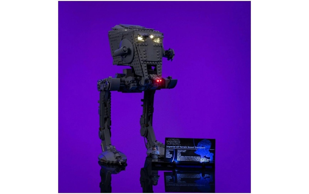 Light My Bricks Lumières-LED pour LEGO® 75417 Star Wars – Véhicule de combat AT-ST