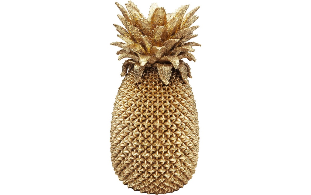 Kare Vase Pineapple 50 cm, Doré