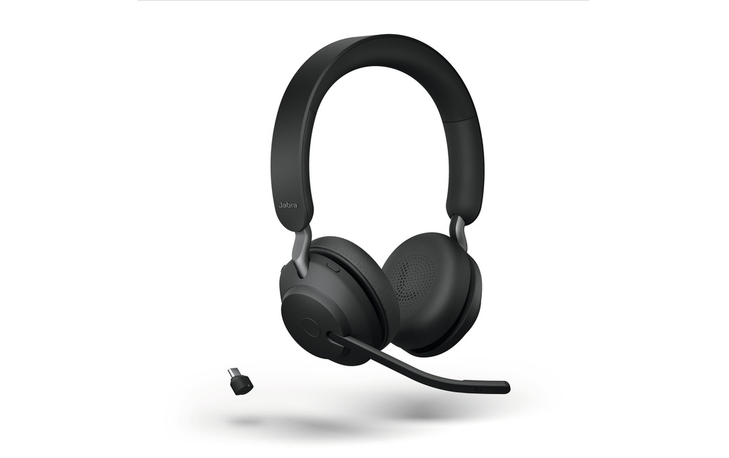 Jabra Écouteurs Evolve2 65 Duo UC Noir, USB-C