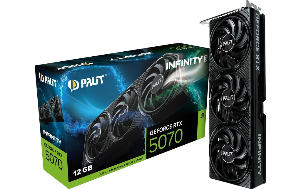 Palit Carte graphique GeForce RTX 5070 Infinity 3 12 GB GDDR7