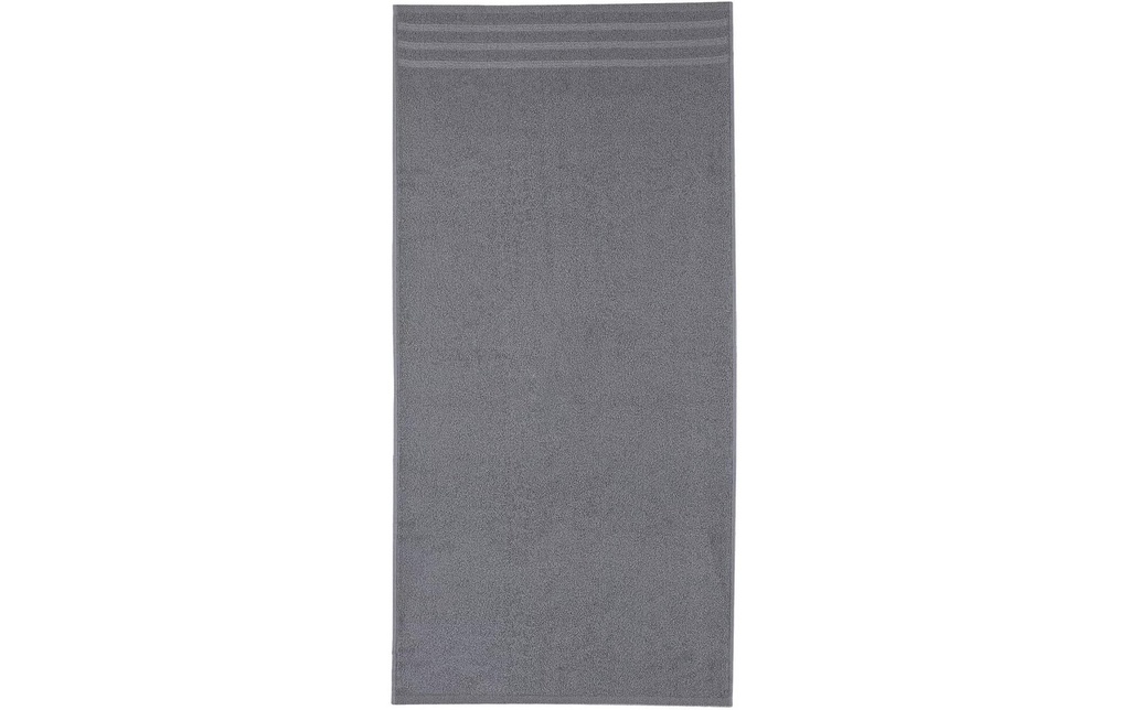 Kleine Wolke Serviette de douche Royal 70 x 140 cm, Gris foncé