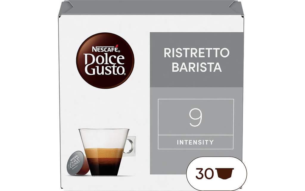 Nescafé Capsules de café Dolce Gusto Ristretto Barista 30 pièces