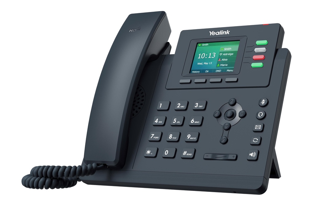 Yealink Téléphone de bureau SIP-T33G Gris