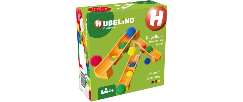 Hubelino Circuit de billes Extension du piège à balles 15 pièces