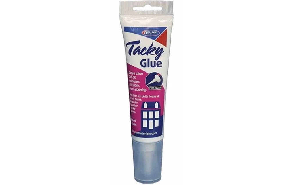 Deluxe Materials Colle pour modélisme Tacky Glue 80 ml