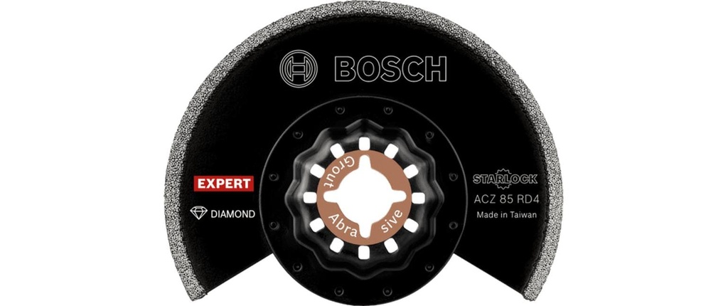 Bosch Professional Lame de scie EXPERT Grout Segment Blade ACZ 85 RD4, 85 mm